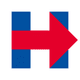 The original iteration of Hillary Clinton 2016 campaign logo.